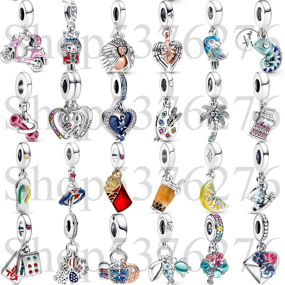 Paradise Jewelry & Watches Llc Miami Reviews - 925 Sterling Silber Perlenanhänger: Umschlag, Schreibmaschine,