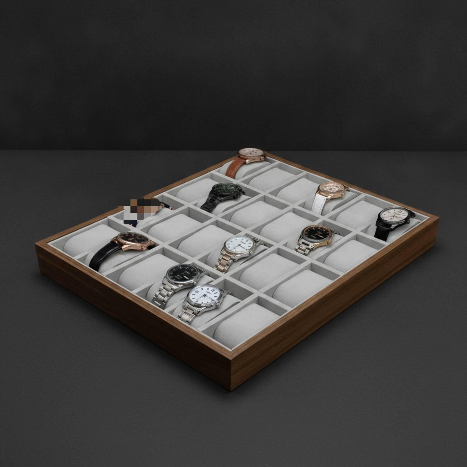 Uhren-Präsentationsbox aus Wal – Jewelry And Watches Box Bewertung und Preis