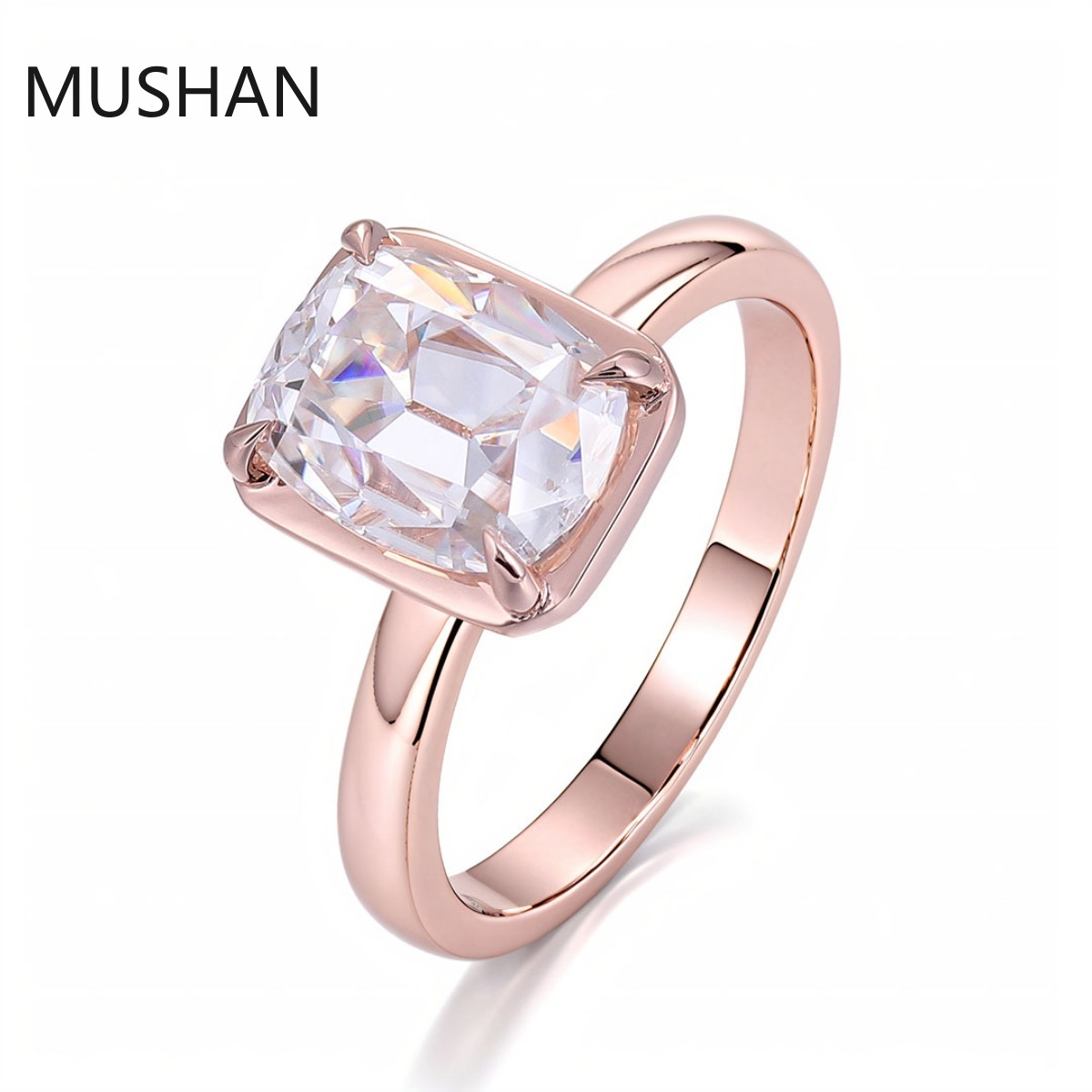 MUSHAN Luxus Maßgefertigte 14K – Moissanite Ring Bewertung und Preis
