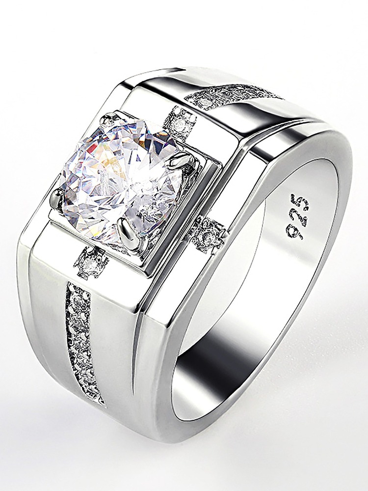 Echter 1 Karat Modischer Zerti – Moissanite Ring Bewertung und Preis