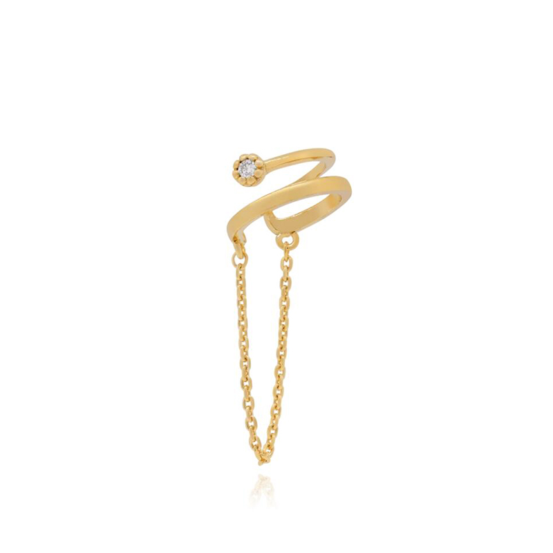 KEYOUNUO Gold Gefüllt Silber F – Ear Cuff No Piercing Bewertung und Preis