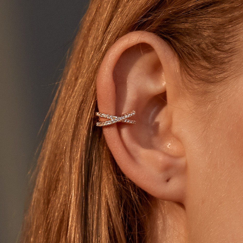 Koreanische Kristall-Ohrclips  – Ear Cuff No Piercing Bewertung und Preis