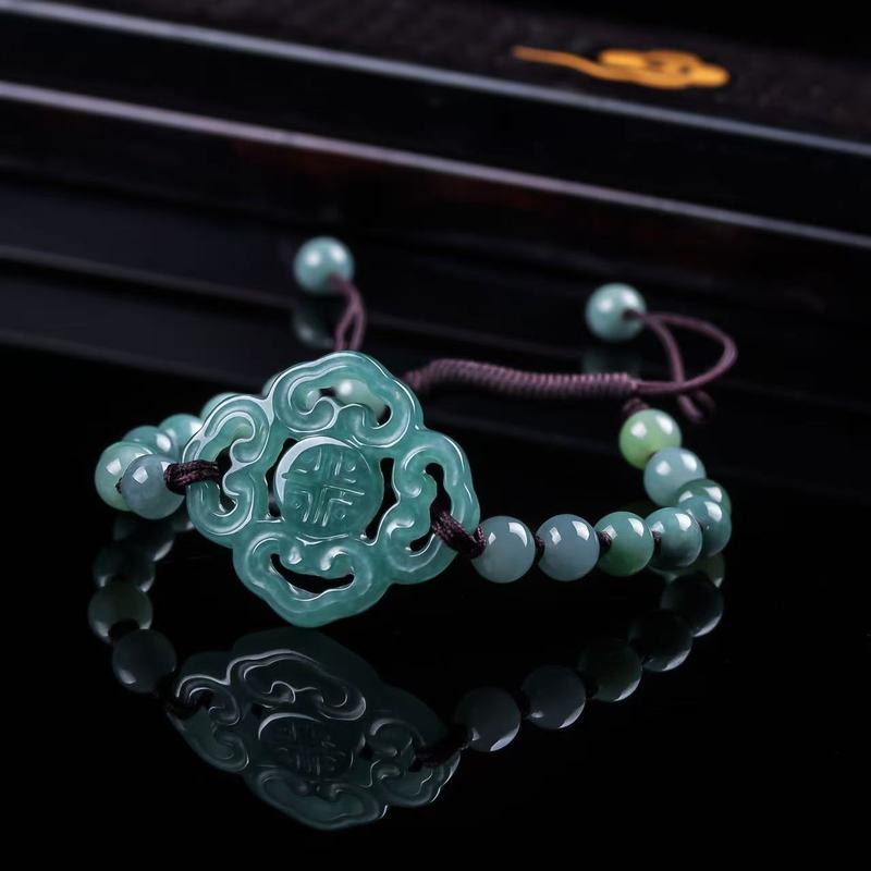 Natürliches Jadeit-Armband der – Jewelry & Watches Vitopoulos Reviews Bewertung und Preis