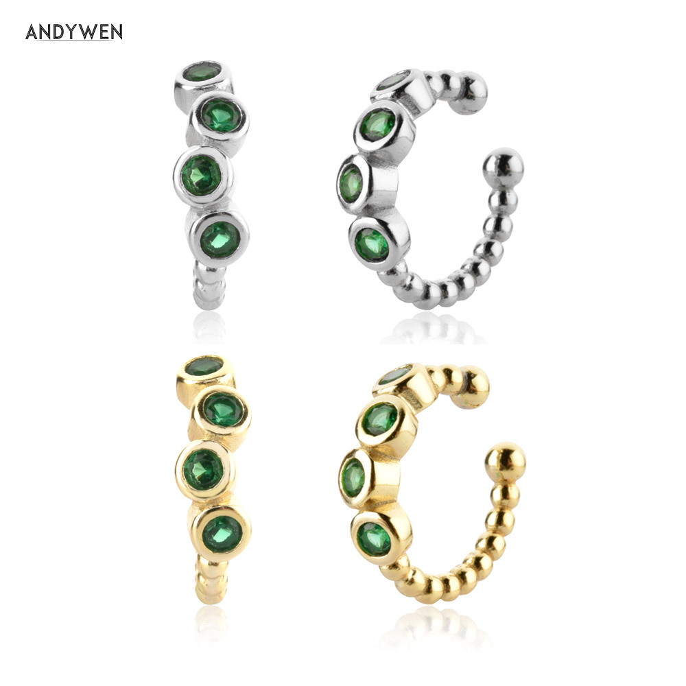 ANDYWEN 925 Sterling Silber Gr – Ear Cuff No Piercing Bewertung und Preis