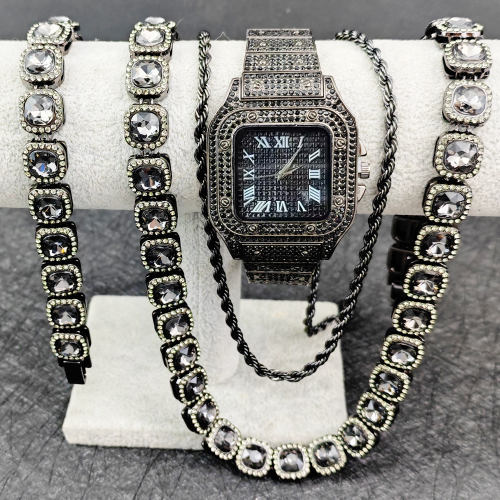 Purco Schwarze Uhr Tenniskette – Icebox Jewelry Watches Bewertung und Preis