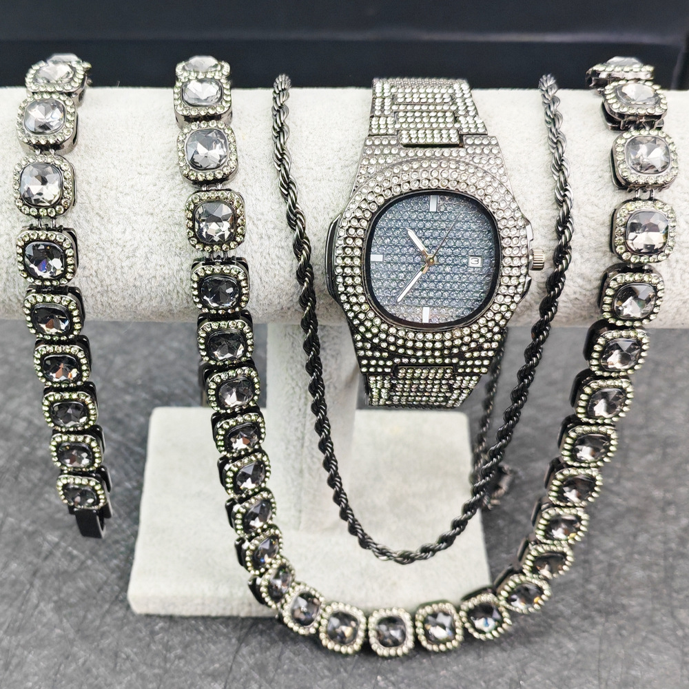 Purco Schwarze Uhr Tenniskette – Icebox Jewelry Watches Bewertung und Preis