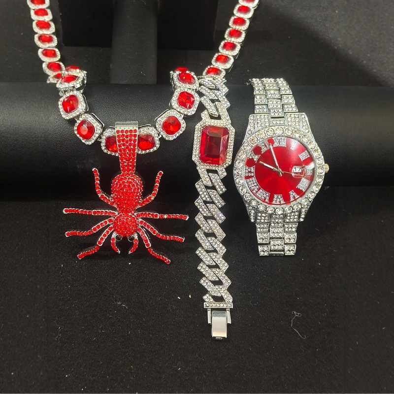Hip-Hop-Schmuckset für Herren  – Icebox Jewelry Watches Bewertung und Preis
